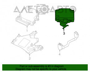 ASAMBLAREA CONTROLERULUI-INVERTOR Infiniti JX35 QX60 13-