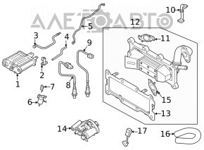 Supapa EGR Hyundai Sonata 20- 2.5 noua originala OEM