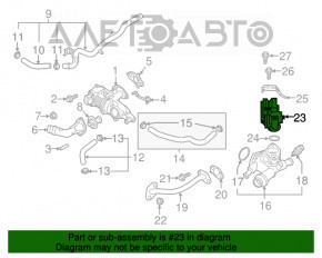 Supapapa EGR Hyundai Sonata 16-19 hibrid