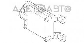 Radarul de croazieră distronic Nissan Altima 19 - nou OEM original