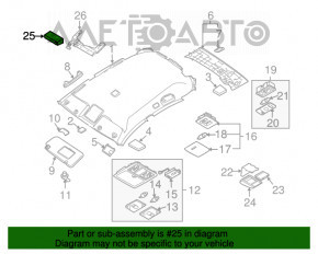 Камера слежения за полосой Infiniti FX35 FX45 03-08