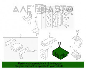 Modul de control al ușii din spate a portbagajului cu alimentare electrică Infiniti FX35 FX45 03-08