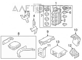 Modul de control al ușii din spate a portbagajului cu alimentare electrică Infiniti FX35 FX45 03-08