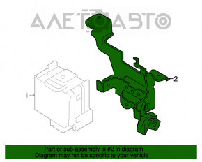 Кронштейн радар круиз Nissan Murano z52 15- OEM