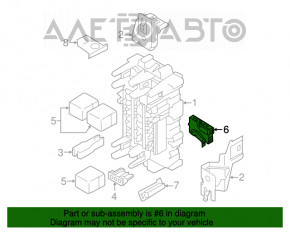 Montaj controler-BCM Nissan Leaf 11-12