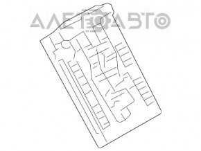 Blocul de siguranțe sub capotă Nissan Murano z51 11-14