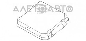 Capac cutie siguranțe compartiment motor Nissan Rogue 14-20 pătrat nou original OEM