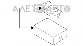 Controlul furtului Intrare fără cheie Infiniti JX35 QX60 13-