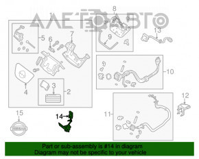 Camera frontală Nissan Leaf 11-17