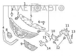 Camera frontala Nissan Rogue Sport 17-19