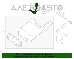 Камера передняя Infiniti JX35 QX60 16- рест