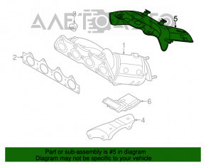 Protecția colectorului Hyundai Veloster 12-17