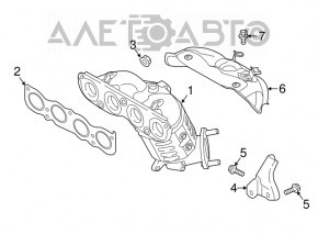 Защита коллектора Kia Forte 4d 14-18