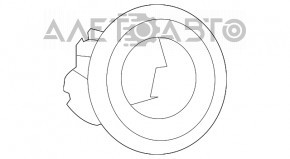 Кнопка start-stop Infiniti Q50 14- полез хром