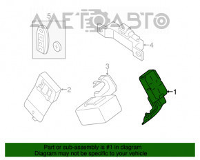 ASAMBLAREA CONTROLERULUI FĂRĂ CHEIE Infiniti JX35 QX60 13-