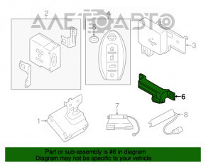 Антенна keyless Nissan Rogue Sport 17-19