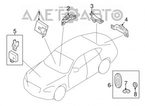 Antena KEYLESS Nissan Leaf 13-17