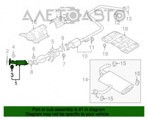 Tubul de admisie Kia Niro 17-22 HEV, PHEV