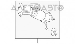 Tubul de admisie Hyundai Sonata 11-15 2.0