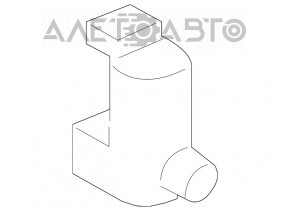 Motorul de spălare a parbrizului Nissan Rogue 14-20, nou, original OEM