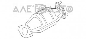 Катализатор нижний Hyundai Sonata 11-15