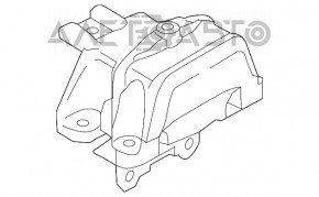 Pernele motorului stâng Mitsubishi Outlander 14-15 pre-restilizare FWD