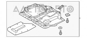 Защита двигателя Kia Optima 16-