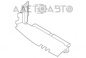 Deflectorul radiatorului inferior pentru Kia Sorento 16-18 pre-restilizare