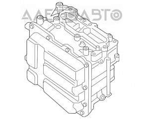 Invertorul Nissan Pathfinder 13-20 hibrid