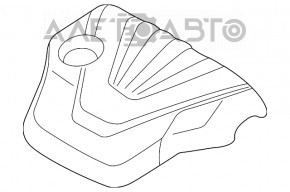 Capacul motorului Hyundai Veloster 12-17