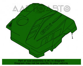 Capacul motorului Hyundai Sonata 20- 2.5