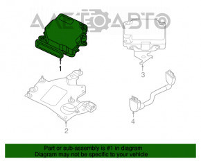 Convertor Infiniti JX35 QX60 14-17 Hibrid