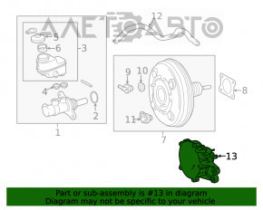 Pompa de vid Lexus NX200t NX300 15-21 2.0T