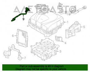 Cablu de alimentare inversor-compresor Nissan Leaf 13-17