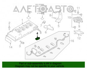 Verificarea bateriei Infiniti JX35 QX60 14-17 Hybrid