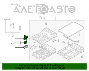 Verificarea bateriei Nissan Leaf 11-12