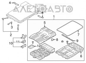 Verificarea bateriei Nissan Leaf 11-12