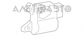 Motorul actuatorului stâng superior pentru acționarea sistemului de încălzire și aer condiționat pentru VW Jetta 19- dual zone, nou, original OEM.