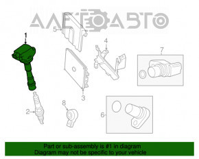 Катушка зажигания Honda CRZ 11-16