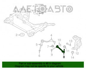 Maneta inferioară față stânga spate BMW 3 F30 12-18 RWD