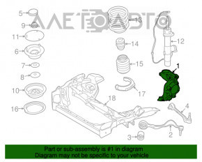 Capacul frontal stânga BMW 335i e92 07-13