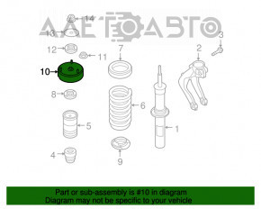 Опора амортизатора передняя левая BMW X5 E70 07-13