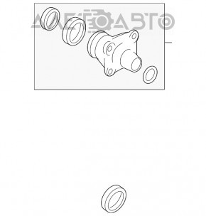 Опора переднего редуктора BMW X3 F25 11-17