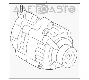 Генератор Honda Accord 13-17 2.4