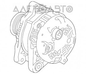 Генератор Honda Accord 18-22 2.0T