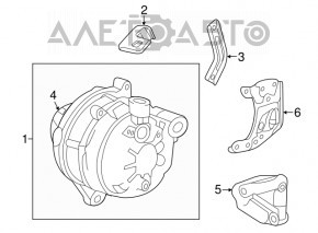 Generatorul Honda HR-V 16-22