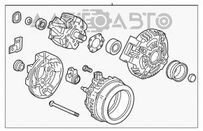 Генератор DENSO Honda CRV 12-14 2.4