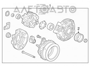 Generatorul DENSO pentru Honda CRV 12-16