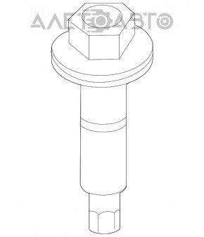 Șurub de fixare a suportului de suspensie față 2 buc BMW 7 G11 G12 16-22 54mm