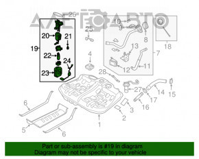 Pompă de combustibil pentru Kia Optima 11-13 hibrid